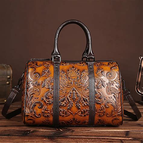 women genuine real leather bag